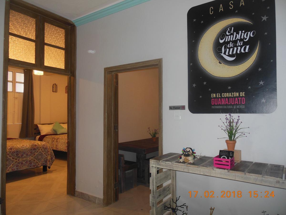Casa El Ombligo De La Luna กัวนาฮัวโต ภายนอก รูปภาพ